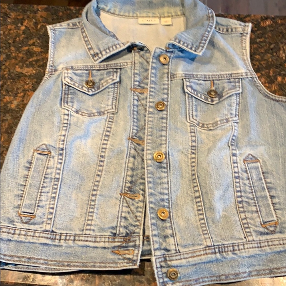 Jean Vest Jacket